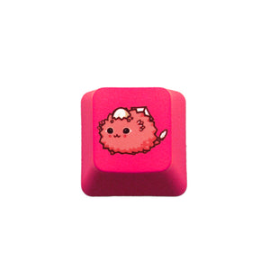 Cute ESC PBT Keycap Custom Keyboards UK Pink Cute Egg