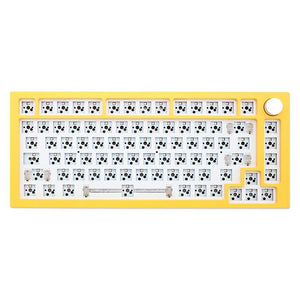 NextTime X75 75% Custom Mechanical Keyboard Kit PCB Hot Swappable Mechanical Keyboard NextTime Yellow