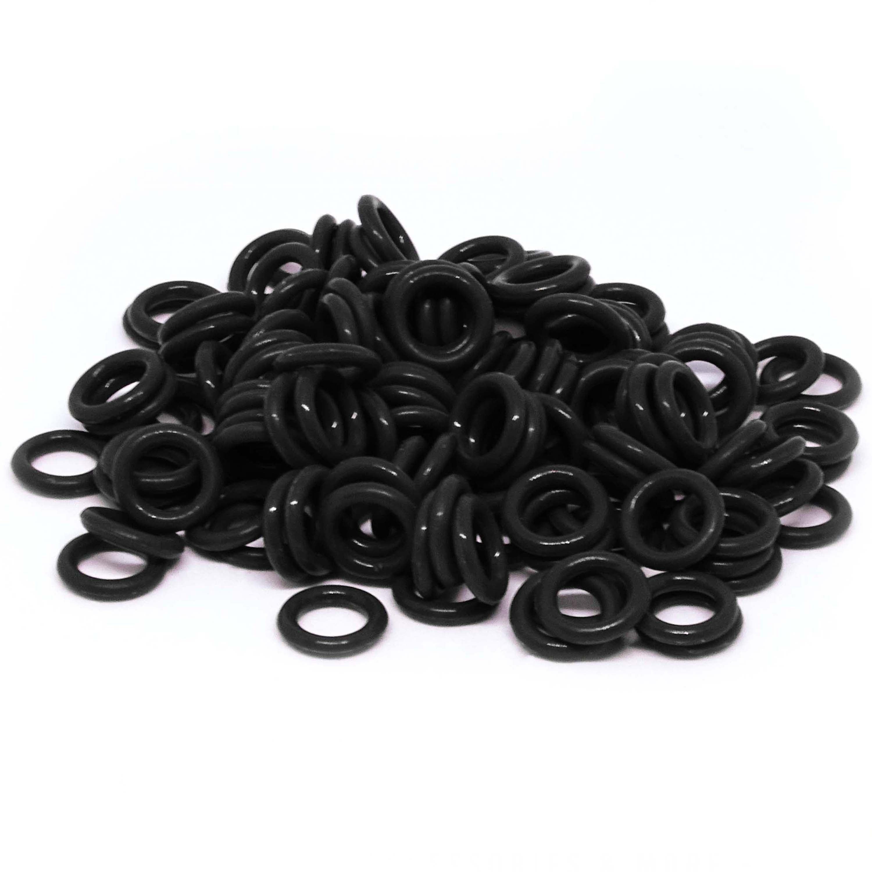 110Pcs O-Rings Keyboard Switch Dampeners Tools Custom Keyboards UK 1.5mm Black