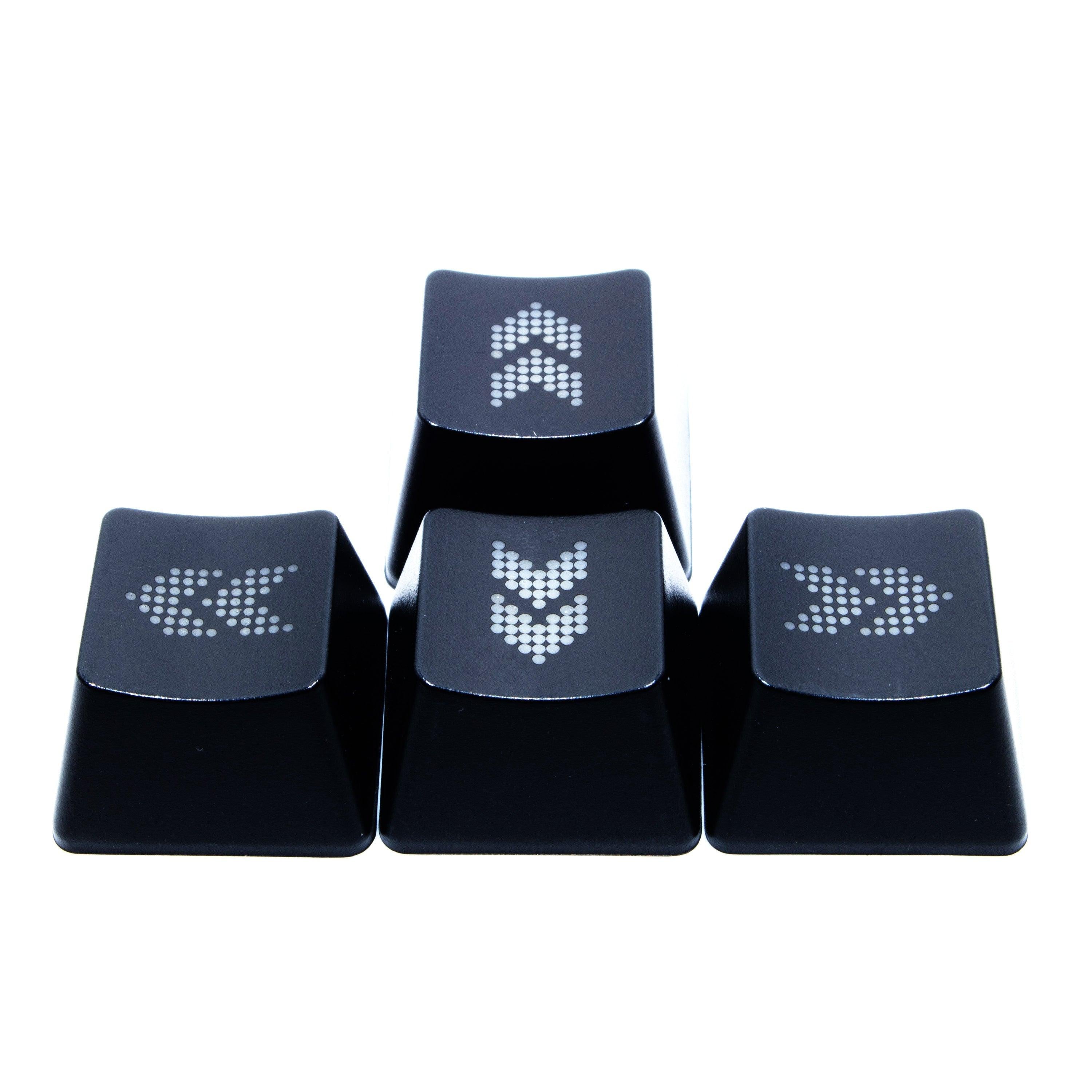 Custom ABS Black Replacement Arrow Keys in Cherry Profile Keycaps Custom Keyboards UK