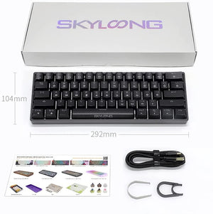 Skyloong GK61 Optical Mechanical Keyboard Mechanical Keyboard Skyloong