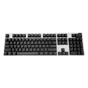 104pcs ABS Mechanical Keyboard Keycaps Keycaps Custom Keyboards UK Black