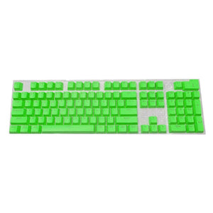 104pcs ABS Mechanical Keyboard Keycaps Keycaps Custom Keyboards UK Green