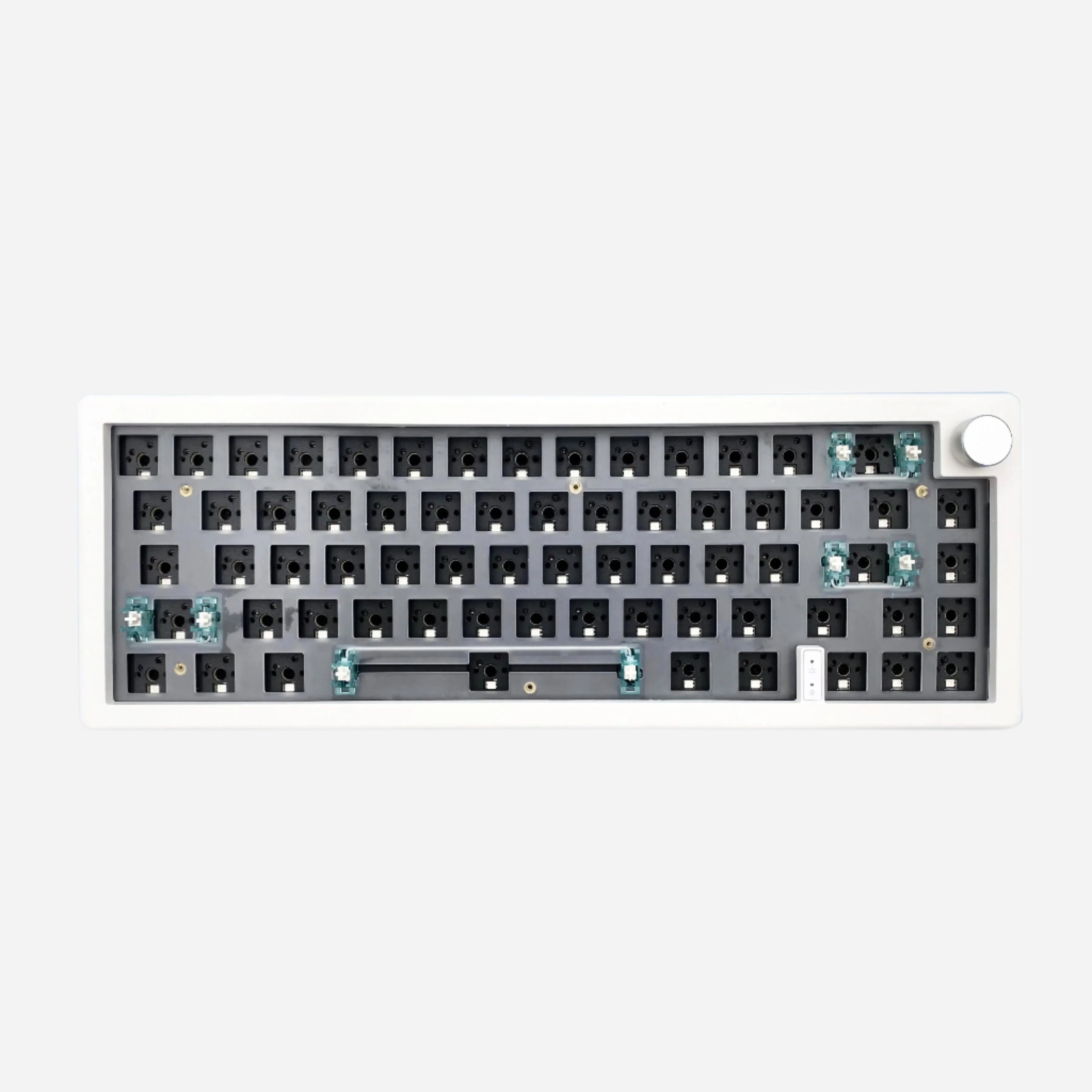 GMK67 Mechanical Keyboard Kit Custom Keyboards UK White