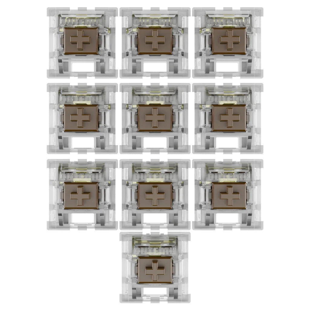 OUTEMU RGB Brown Tactile Switches Switches OUTEMU 10