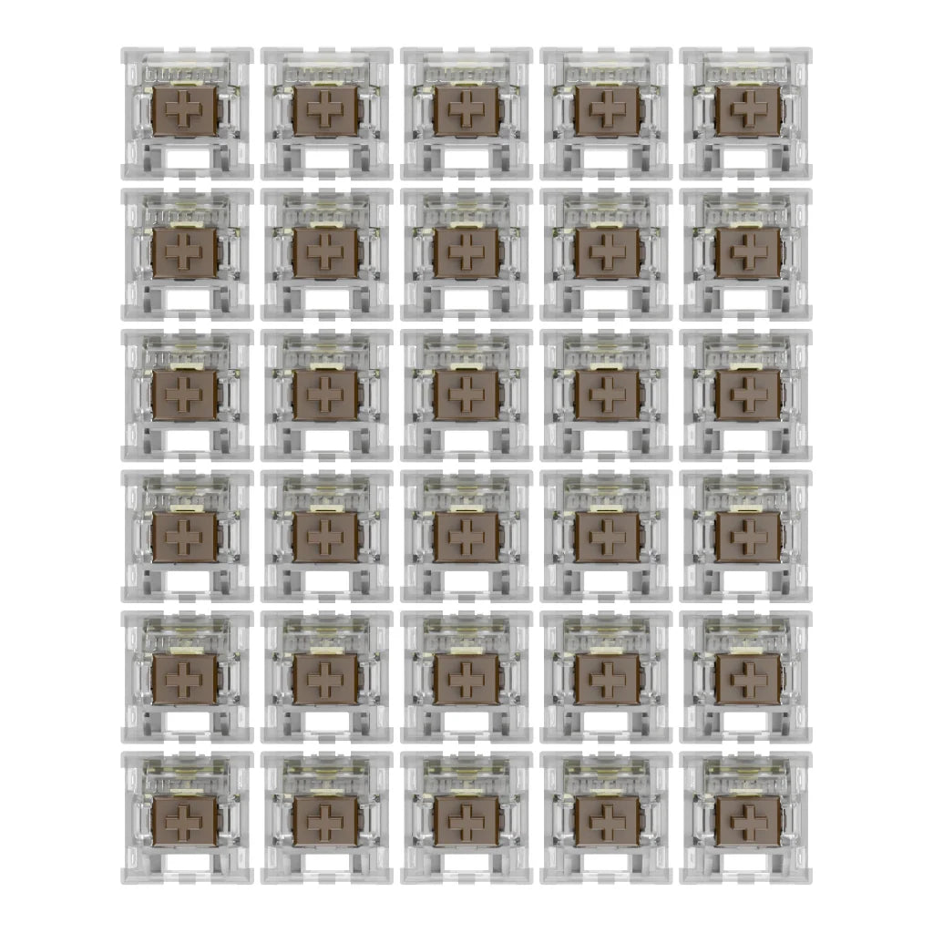 OUTEMU RGB Brown Tactile Switches Switches OUTEMU 30