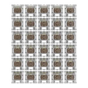 OUTEMU RGB Brown Tactile Switches Switches OUTEMU 30
