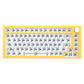 NextTime X75 75% Custom Mechanical Keyboard Kit PCB Hot Swappable Mechanical Keyboard NextTime Yellow  