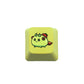 Cute ESC PBT Keycap  Custom Keyboards UK Yellow Confused Pumpkin  
