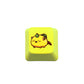Cute ESC PBT Keycap  Custom Keyboards UK Yellow Shocked Lemon  