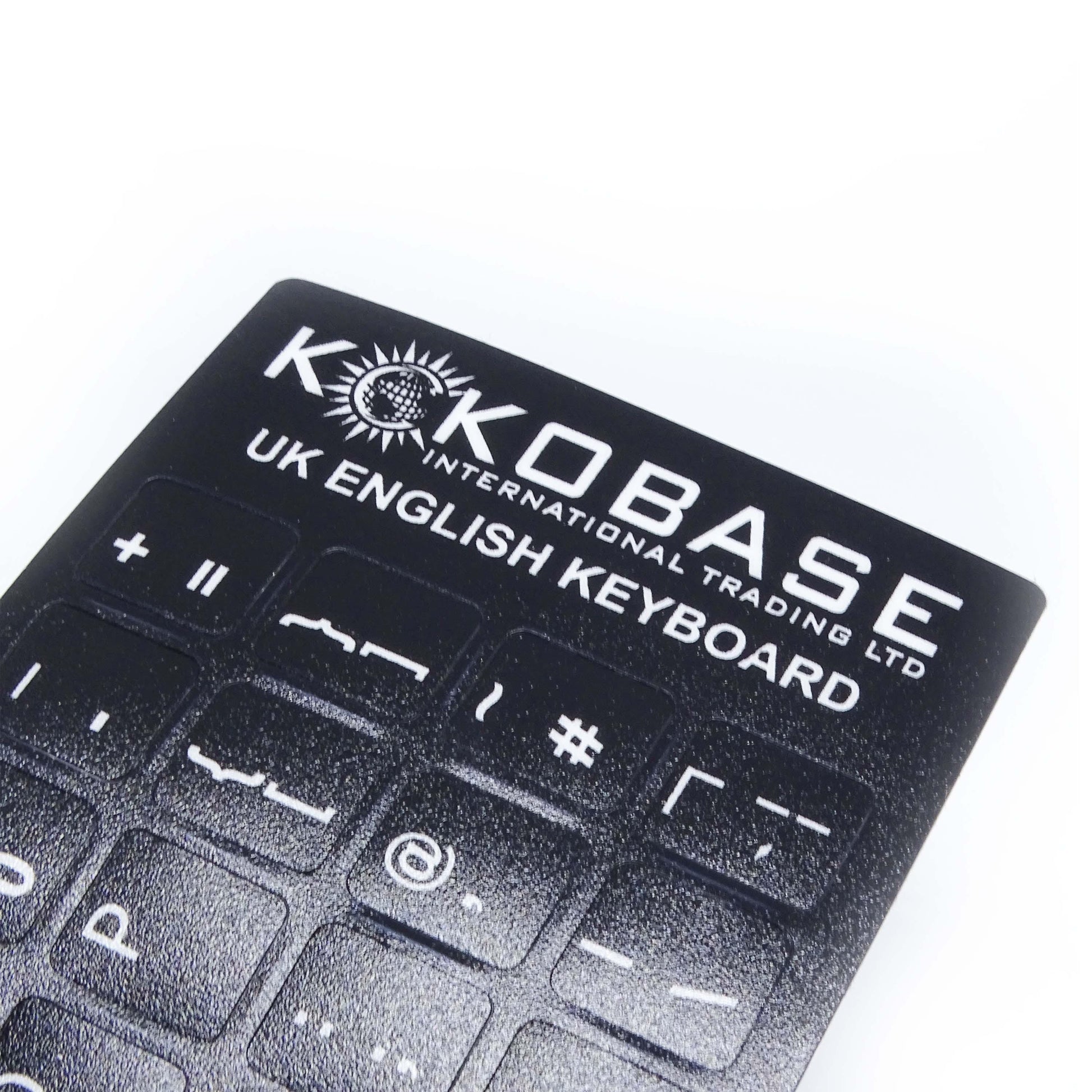 UK English Black Keycap Stickers – Custom Keyboards UK
