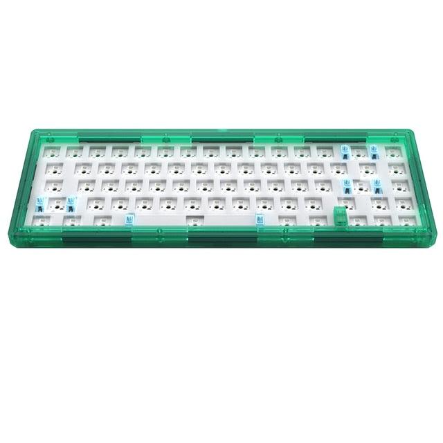 GAS67 60% Mechanical Keyboard Kit Mechanical Keyboard Custom Keyboards UK Green Gateron Red x 70 