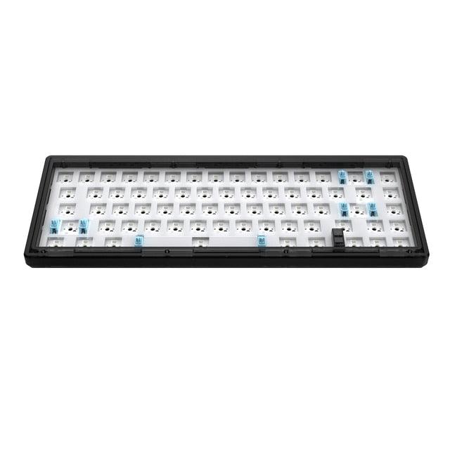 GAS67 60% Mechanical Keyboard Kit Mechanical Keyboard Custom Keyboards UK Black Gateron Red x 70 