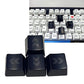 Custom ABS Black Replacement Arrow Keys in Cherry Profile Keycaps Custom Keyboards UK   