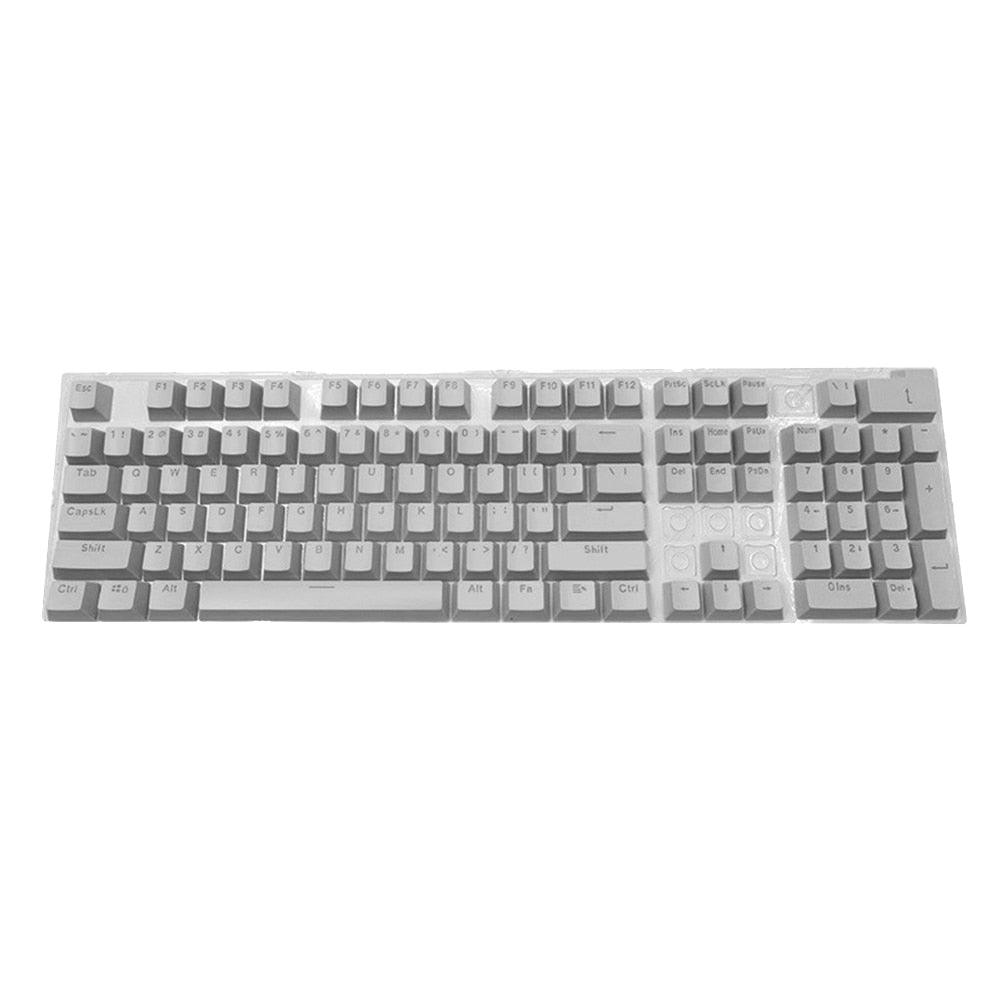 104pcs ABS Mechanical Keyboard Keycaps Keycaps Custom Keyboards UK Grey  