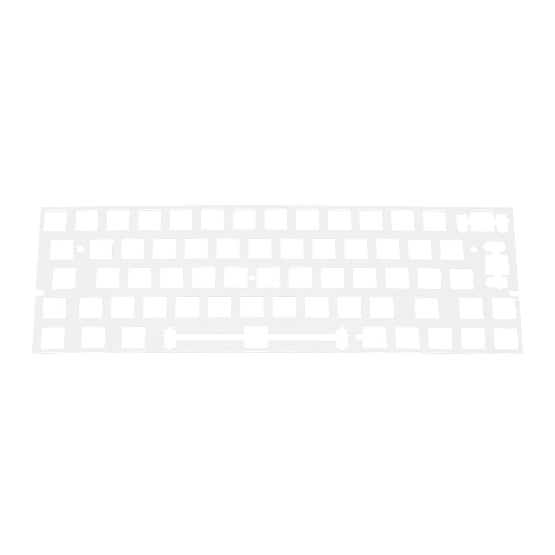 60% PC Polycarbonate Mechanical Keyboard Plate  Custom Keyboards UK PC Plate ISO Edition  