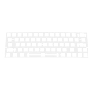 60% PC Polycarbonate Mechanical Keyboard Plate  Custom Keyboards UK PC Plate 2.25u Shift  