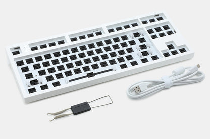 MK870 Mechanical Keyboard Kit  Custom Keyboards UK MK870 White Kit  
