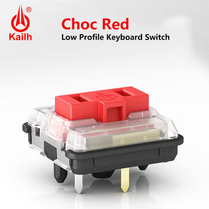 Kailh Red Choc Low Profile Switch Switches Kailh Red 10PCS China